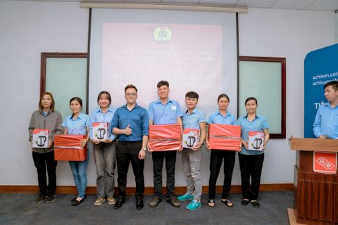 ACHISON Celebrates Tet with Formosa Nhon Trach Union Members