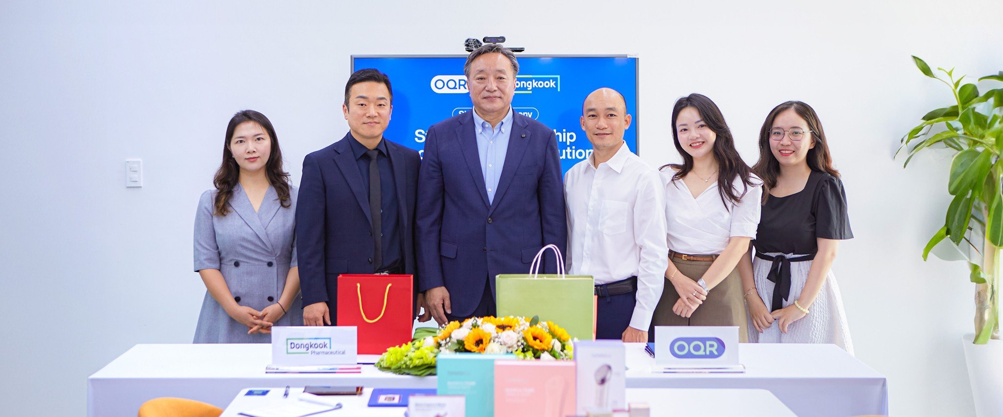 OQR và Dongkook hợp tác chiến lược mới, bứt phá trong lĩnh vực chăm sóc sắc đẹp