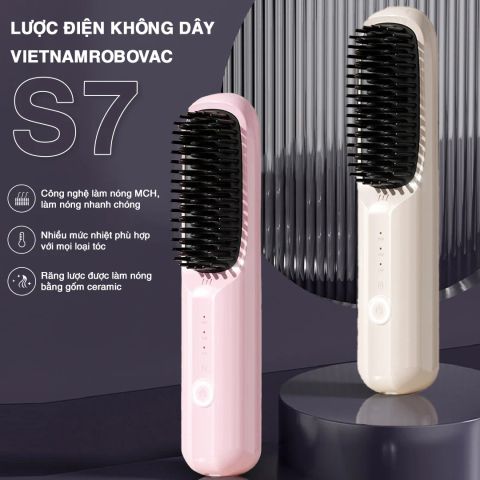 Lược Điện Tạo Kiểu Không Dây - Chăm Sóc Tóc Cho Người Bận Rộn