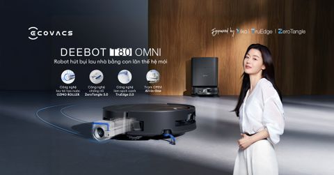 Ecovacs T80 Omni – Robot hút bụi lau nhà thông minh tích hợp công nghệ đột phá cho trải nghiệm sống hiện đại