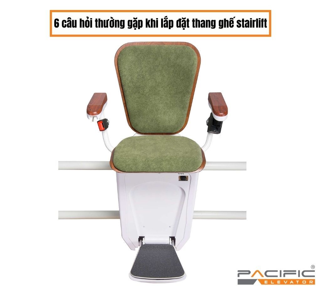 6 câu hỏi thường gặp khi lắp đặt thang ghế stairlift