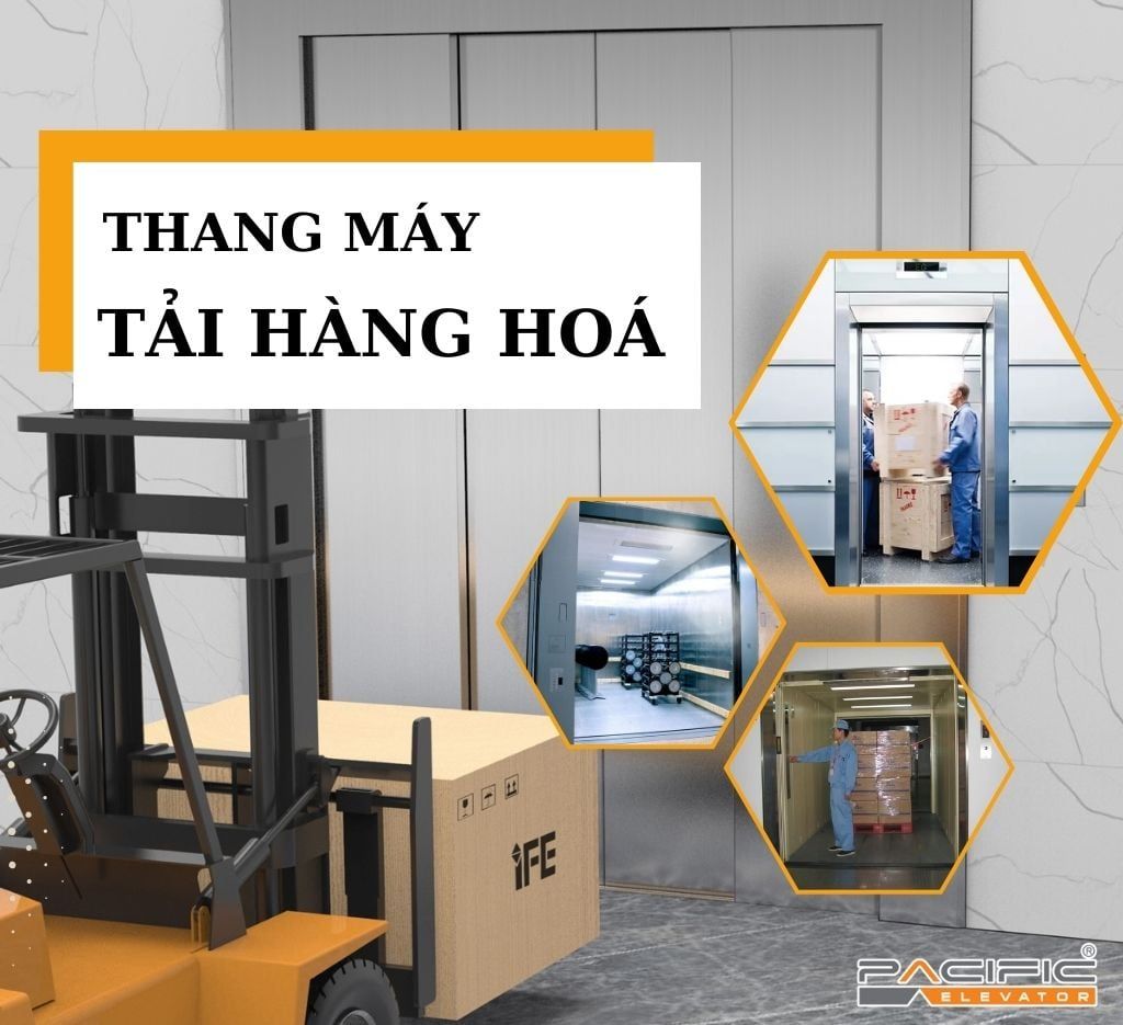 7 cấu tạo chính và nguyên lý hoạt động của thang máy tải hàng