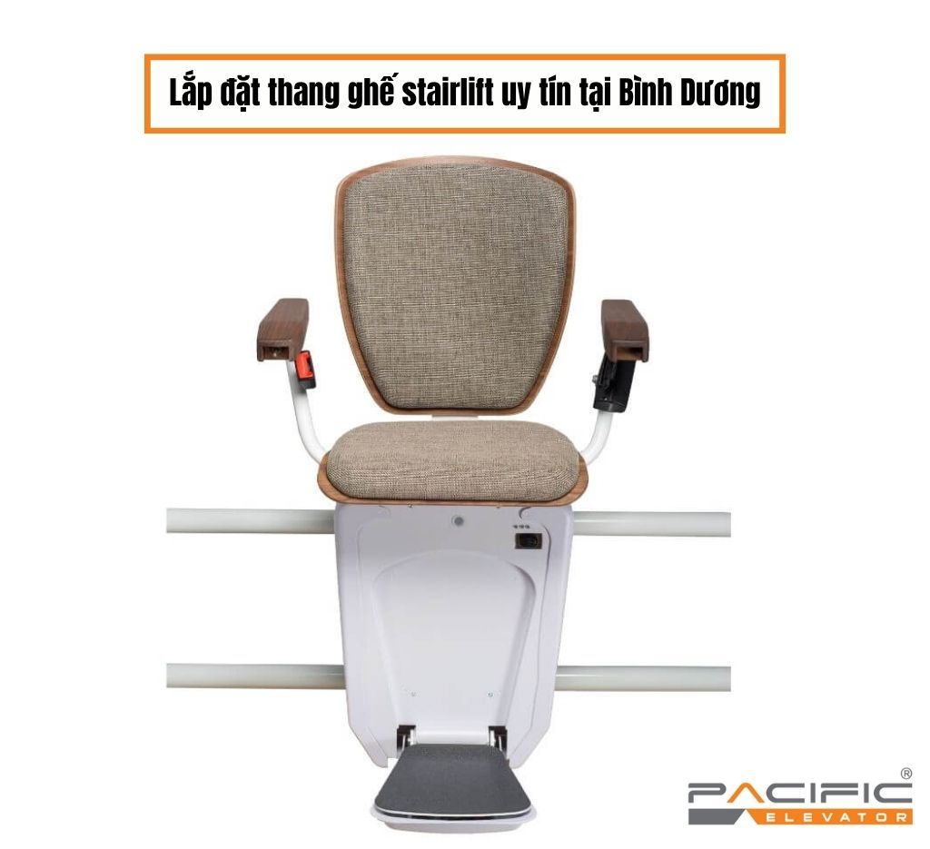 Lắp đặt thang ghế stairlift uy tín tại Bình Dương