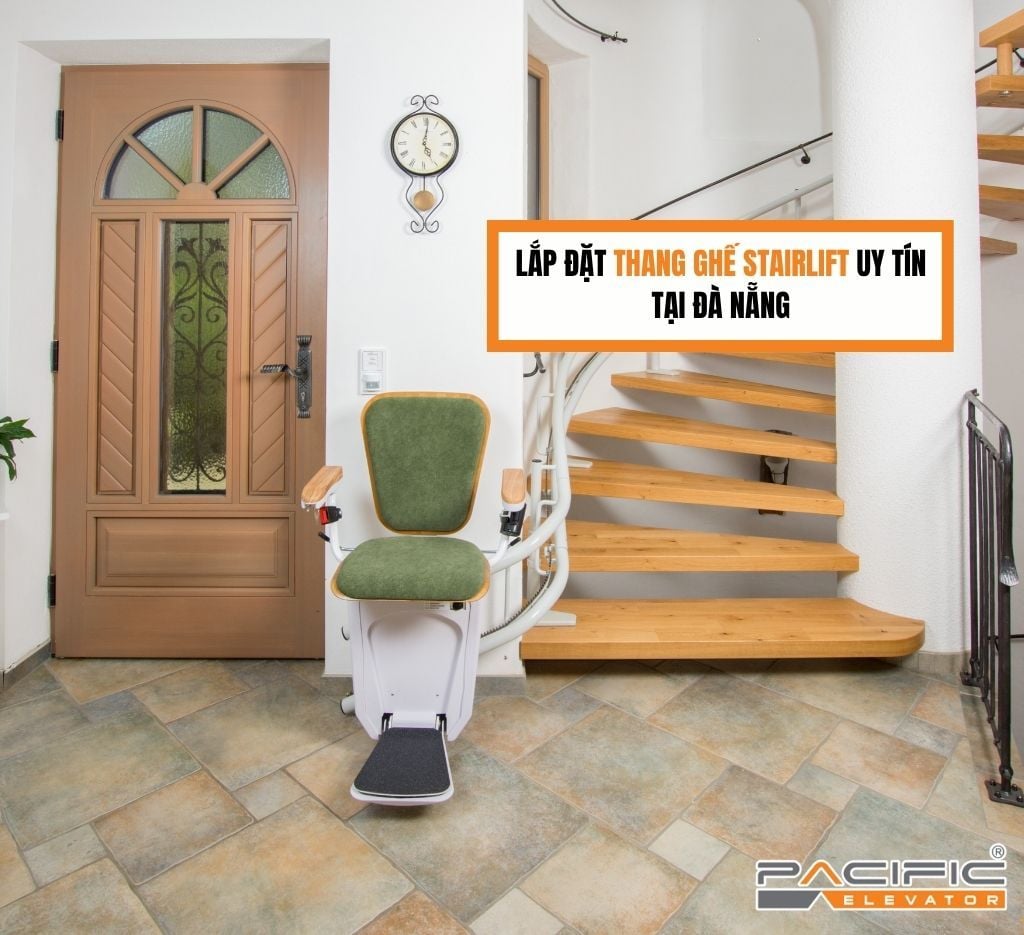 Lắp đặt thang ghế stairlift uy tín tại Đà Nẵng