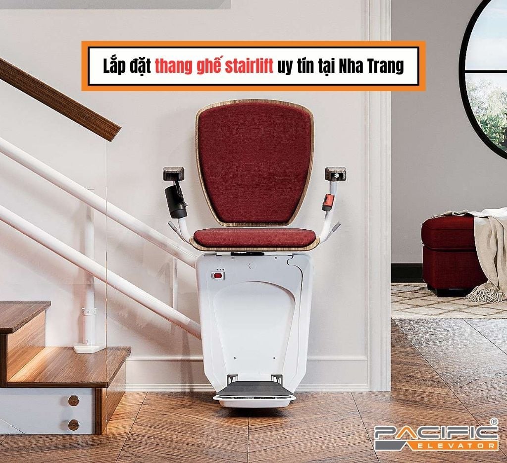 Lắp đặt thang ghế stairlift uy tín tại Nha Trang
