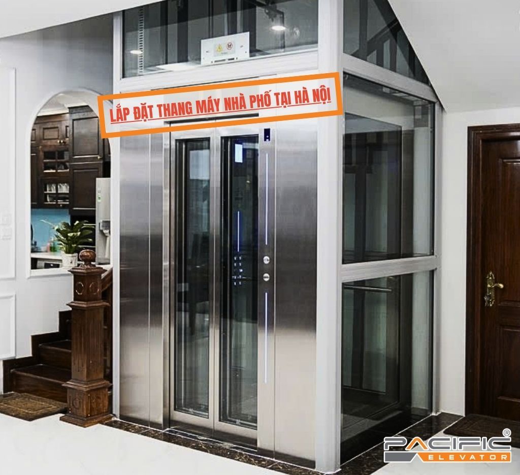 Lắp đặt thang máy nhà phố tại Hà Nội
