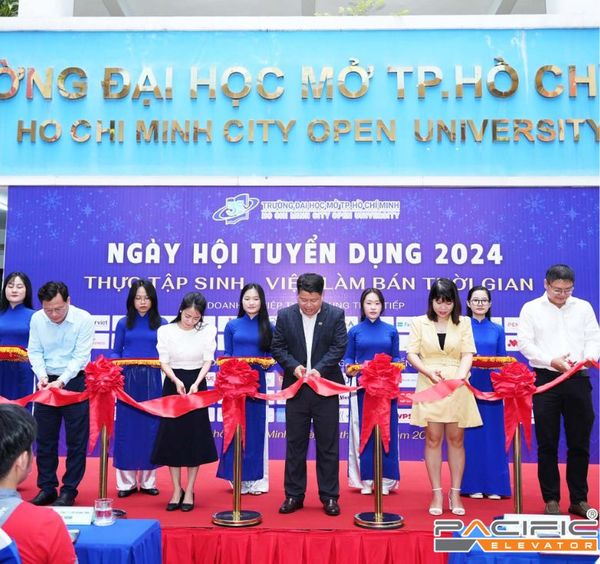Thang Máy Pacific tham gia Ngày hội Tuyển dụng Đại học Mở Thành phố Hồ Chí Minh 2024