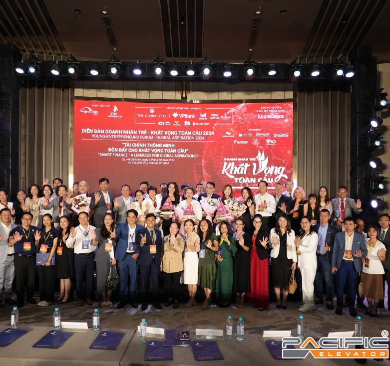 Thang Máy Pacific đồng hành cùng CLB Doanh Nhân 2030 trong sự kiện Khát Vọng Toàn Cầu 2024