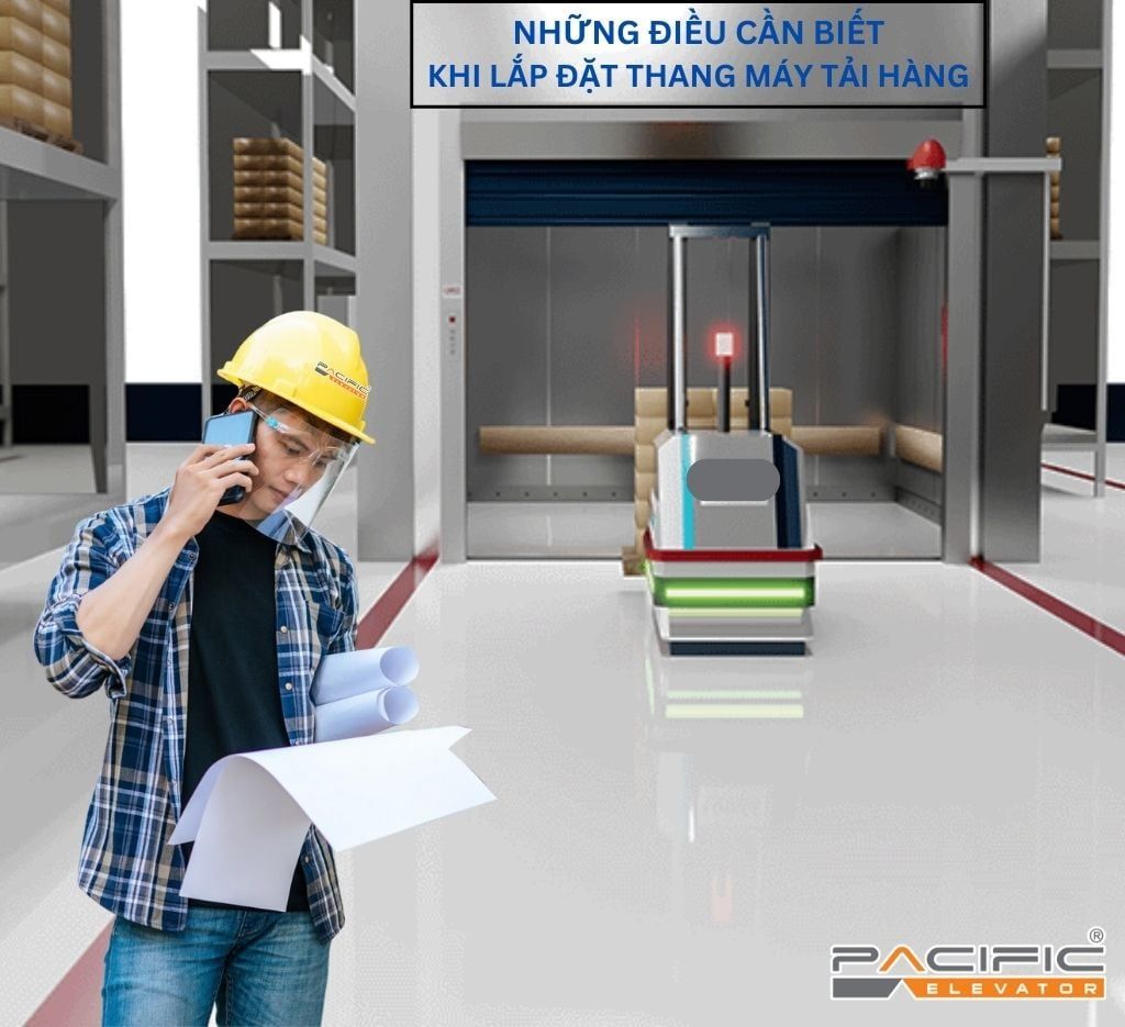 Những điều cần biết khi lắp đặt thang máy tải hàng
