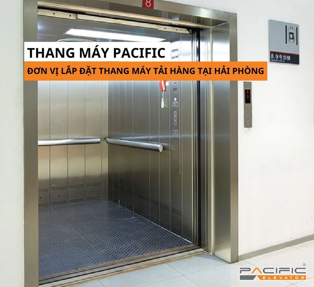 Lắp đặt thang máy tải hàng tại Hải Phòng