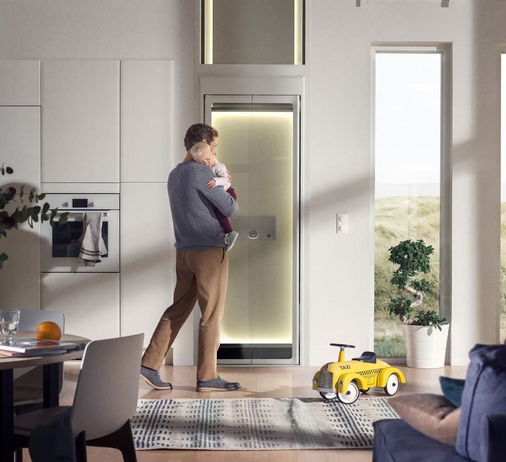 Thang máy gia đình hiện đại - Mọi tiện ích trong tầm tay
