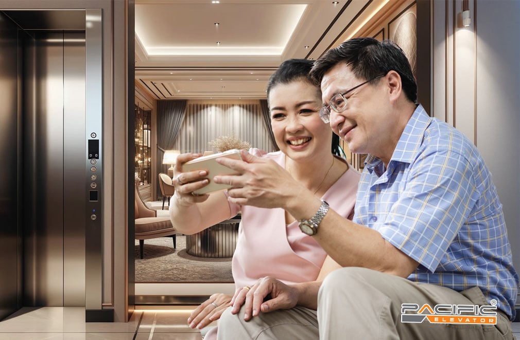 Hình ảnh các chức năng an toàn của Thang Máy Pacific