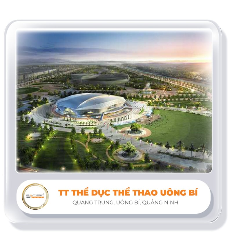 Thang máy Pacific lắp đặy thang máy, thang cuốn tại TRUNG TÂM THỂ DỤC THỂ THAO UÔNG BÍ, QUẢNG NINH