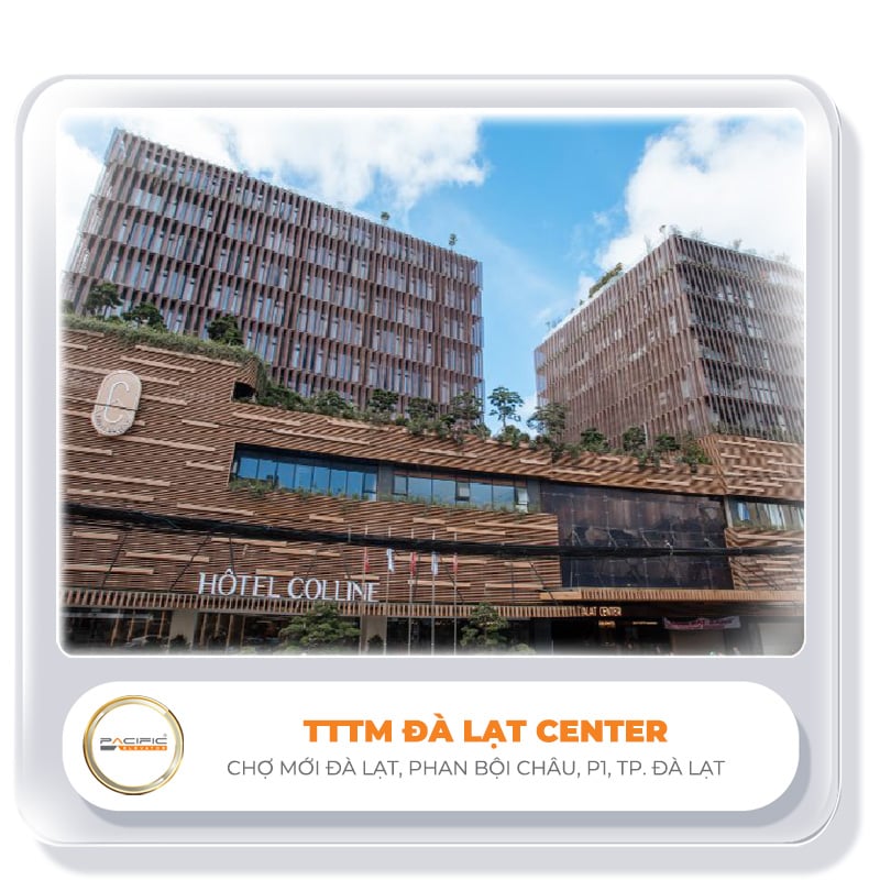 Thang máy Pacific lắp đặy thang máy, thang cuốn tại TRUNG TÂM THƯƠNG MẠI ĐÀ LẠT CENTER