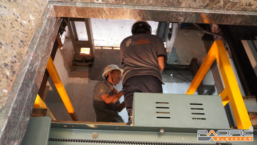 kỹ thuật thang máy Pacific bảo trì thang máy