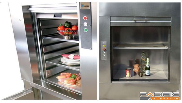 hình ảnh minh hoạ thang máy tải thực phẩm