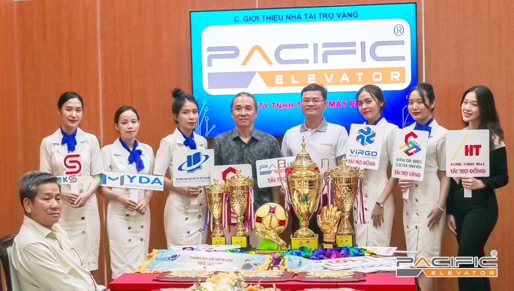 Thang Máy Pacific tham gia tài trợ một chương trình sự kiện tại Trường Đại Học Mở TPHCM