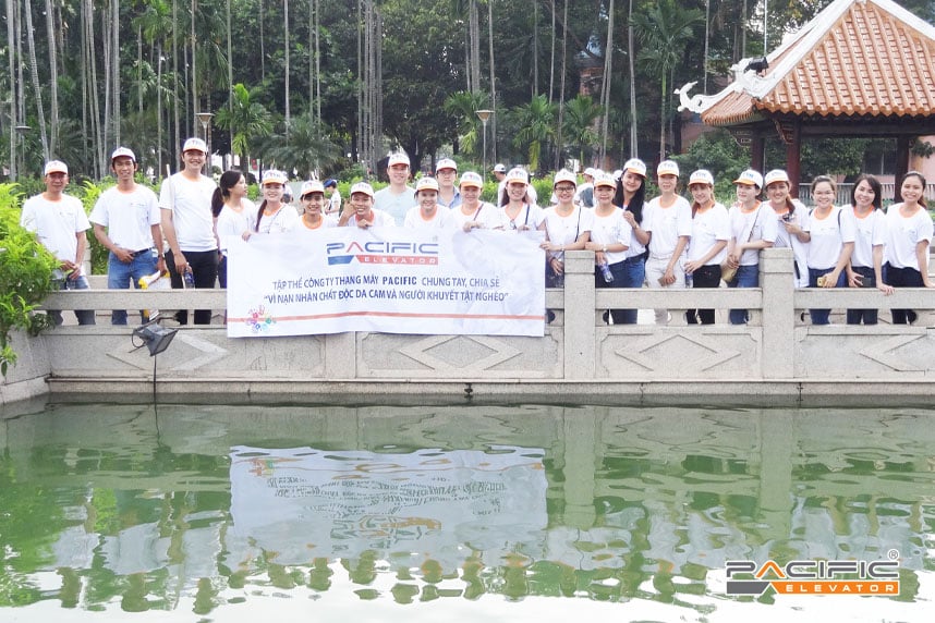 Thang Máy Pacific đồng hành nhà tài trợ Kim cương cho hành trình Caravan Thư viện CLB Doanh nhân 2030 lần 9.