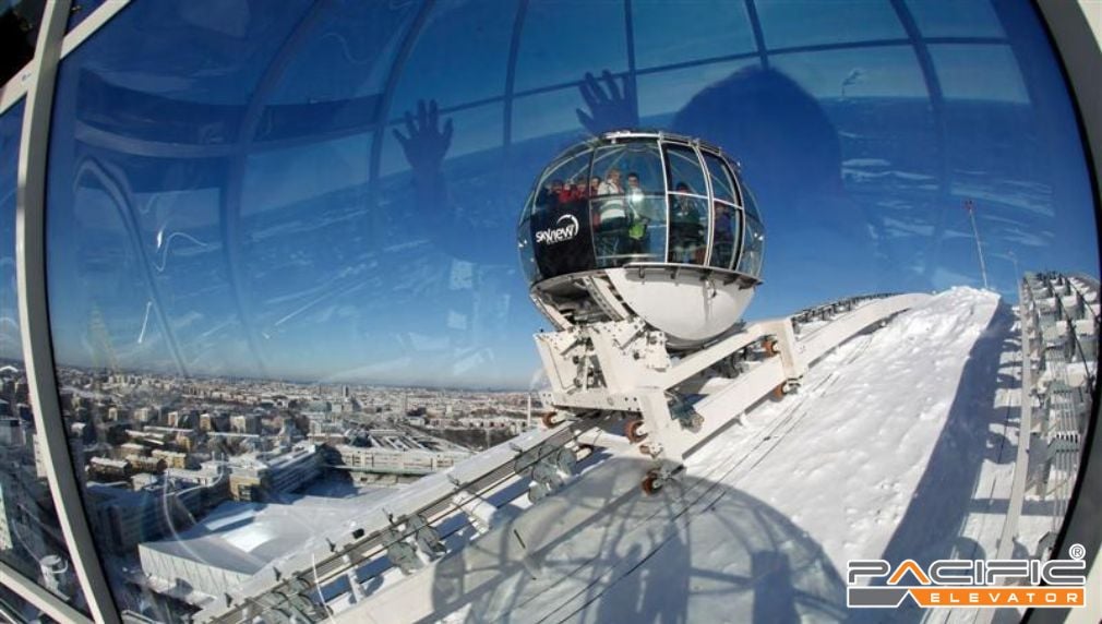 Thang máy SkyView Ericsson Globe – Thụy Điển