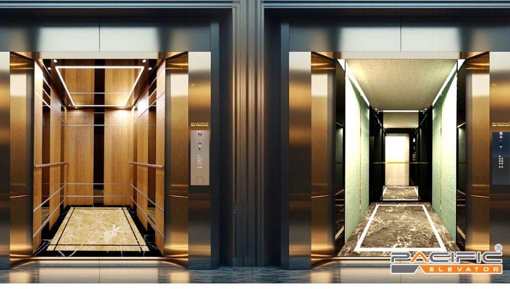 cabin thang máy gia đình Pacific