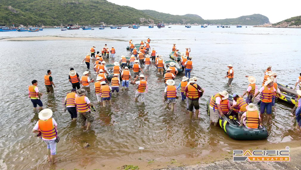 Hoạt động team-building của Công ty TNHH Thang Máy Pacific