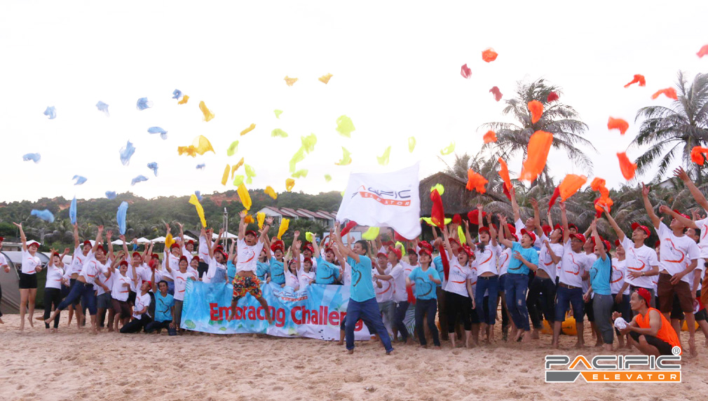 Chương trình teambuilding công ty TNHH Thang Máy Pacific