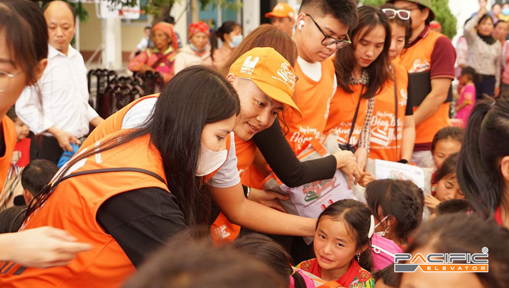 Thang Máy Pacific tham gia Chương trình Đồng Hành Đến Trường