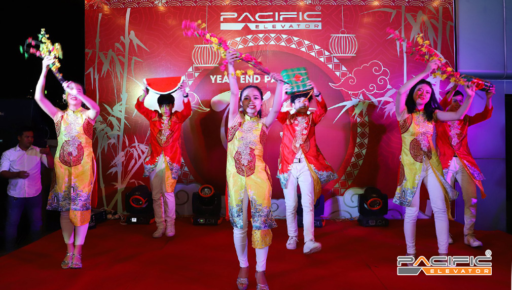 Thang máy Pacific tổ chức sự kiện Tiệc tất niên