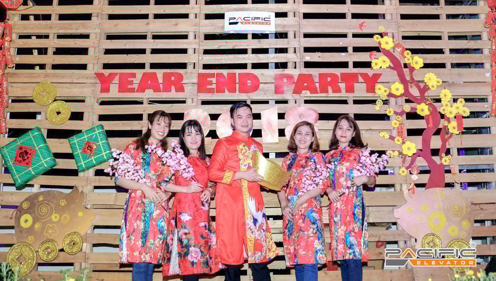 Thang máy Pacific tổ chức sự kiện Tiệc tất niên
