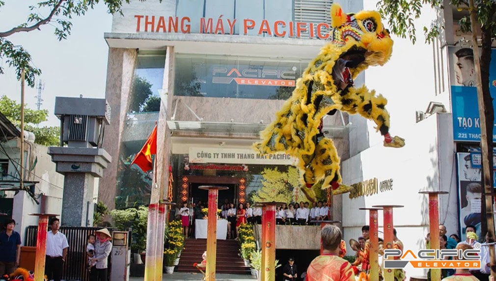 Công ty Thang máy Pacific tưng bừng khai trương