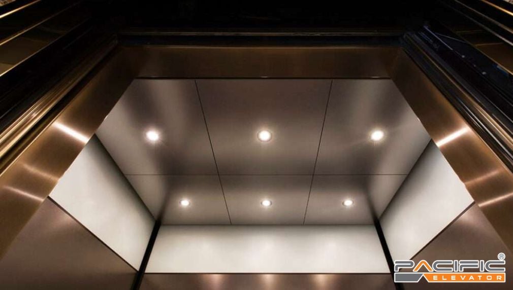 đèn chiếu sáng trong thang máy