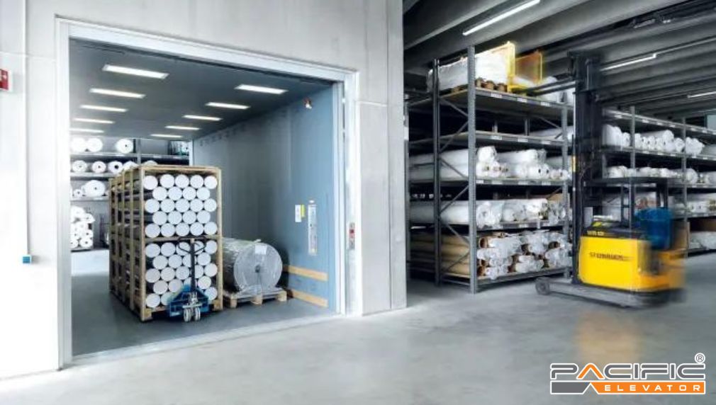 xác định tần suất sử dụng thang máy tải hàng