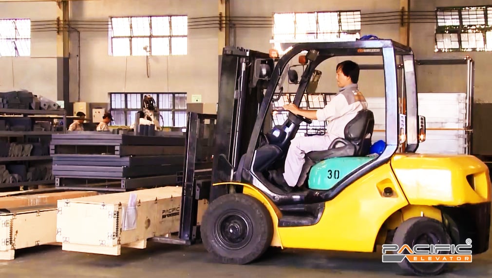 Hình ảnh Nhà Máy Sản Xuất Thang Máy Pacific