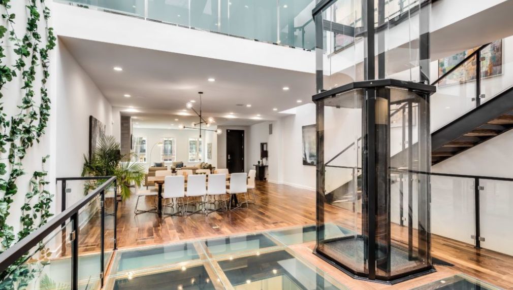 vị trí lắp đặt thang máy gia đình