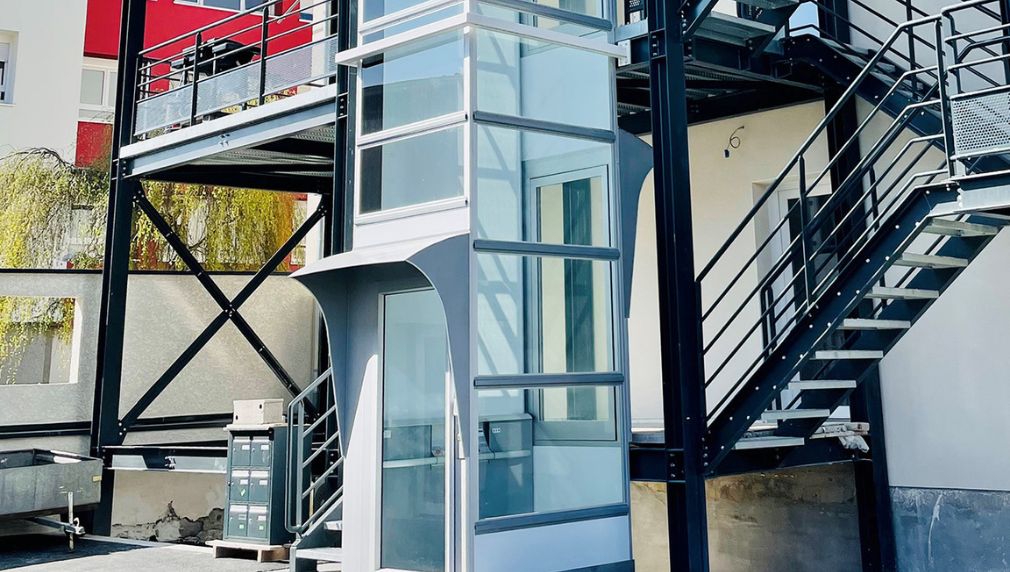 vị trí lắp đặt thang máy gia đình