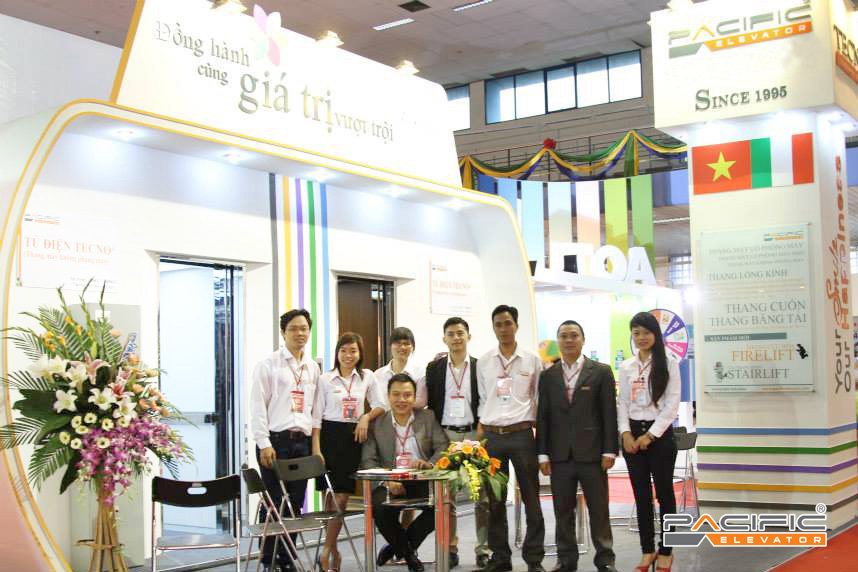 Thang Máy Pacific tham gia triển lãm