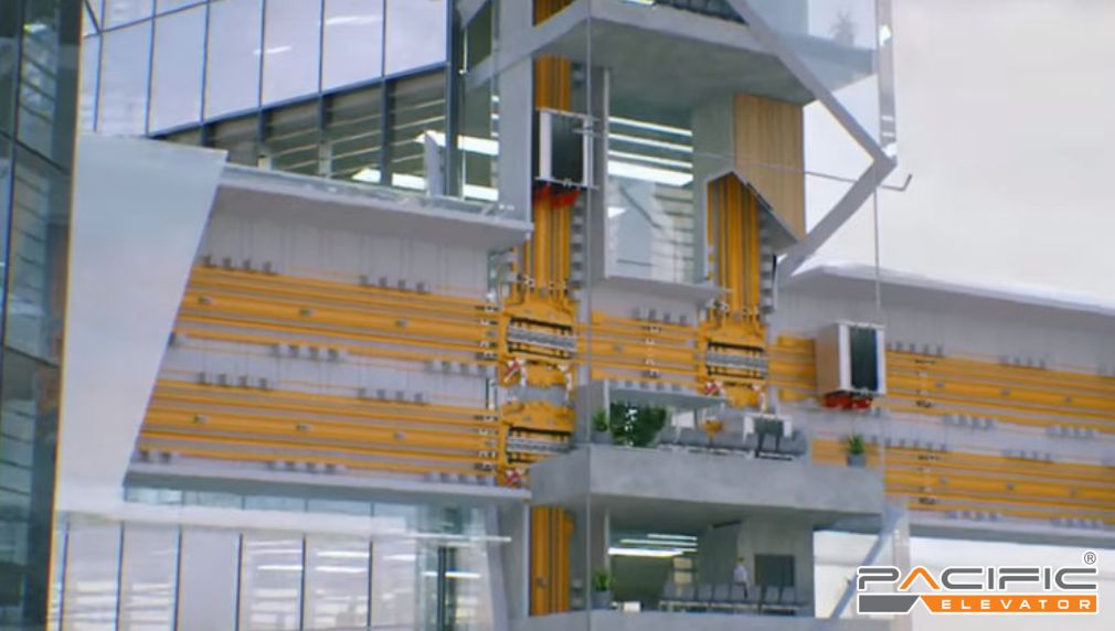 thang máy không cáp đầu tiên trên thế giới multi