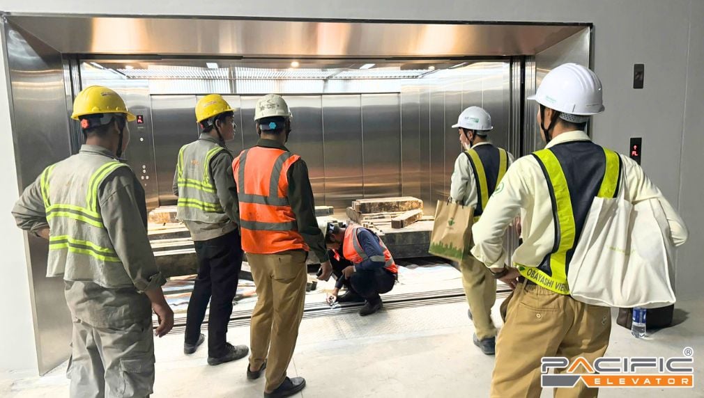 Thang máy Pacific lắp đặt thang máy tải hàng 5 tấn tại Đồng Nai