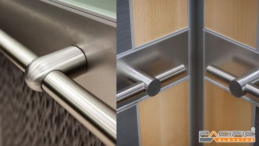 mẫu tay vịn thang máy