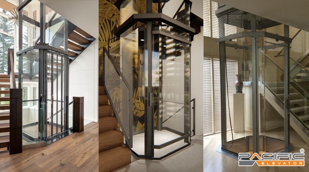 thang máy lồng kính tròn