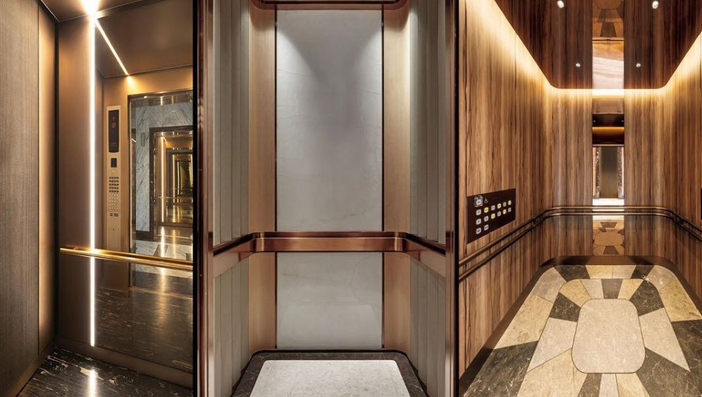 Hình ảnh minh họa màu sắc thang máy gia đình