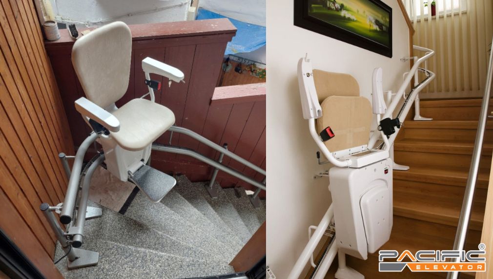 lắp đặt thang ghế stairlift tại Hà Nội