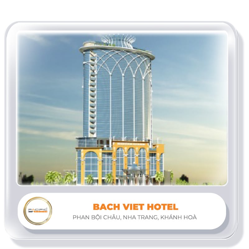 Thang máy Pacific lắp đặy thang máy tại&nbsp;Bach Viet Hotel, Nha Trang