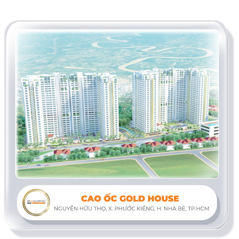 Thang máy Pacific lắp đặy thang máy tại CAO ỐC GOLD HOUSE