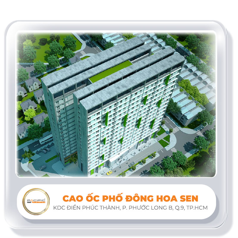 Thang máy Pacific lắp đặy thang máy tại CAO ỐC PHỐ ĐÔNG HOA SEN