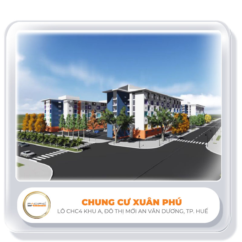 Thang máy Pacific lắp đặy thang máy tại CHUNG CƯ XUÂN PHÚ