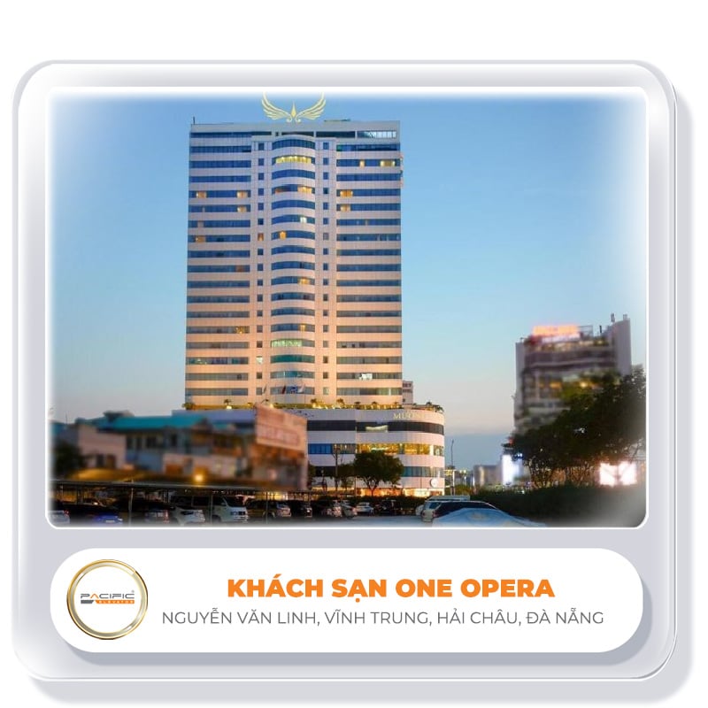 Thang máy Pacific lắp đặy thang máy tại Khách sạn One Opera, Đà Nẵng
