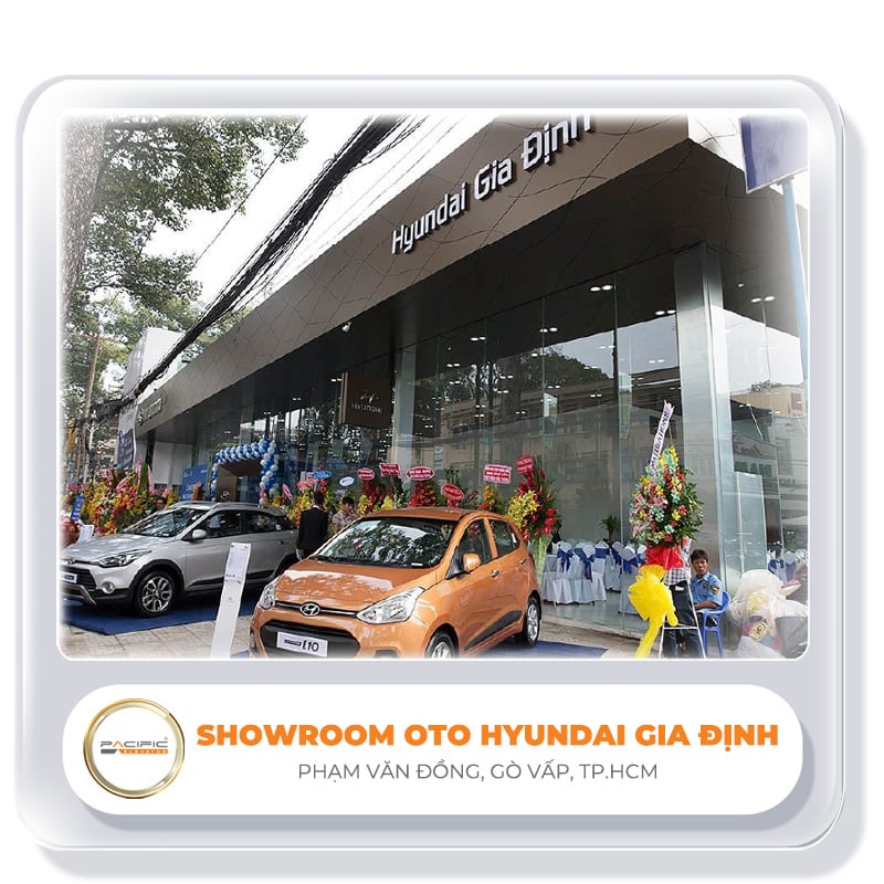 Thang máy Pacific lắp đặy thang máy tại Oto Hyundai Gia Định, TP.HCM