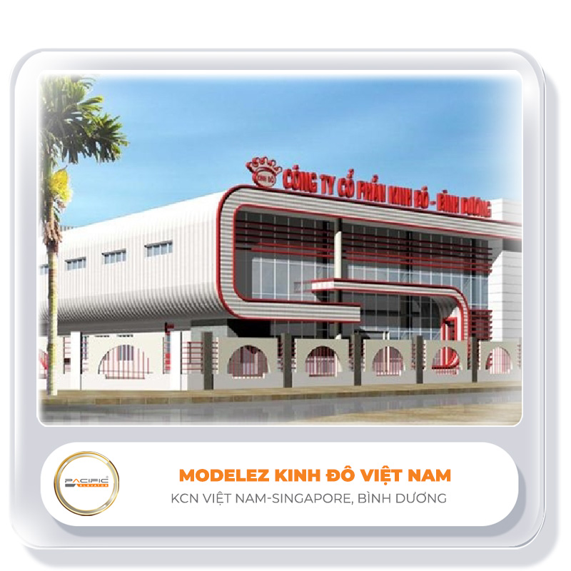 Hình ảnh Thang máy Pacific lắp đặy thang máy tại Modelez Kinh Đô Việt Nam