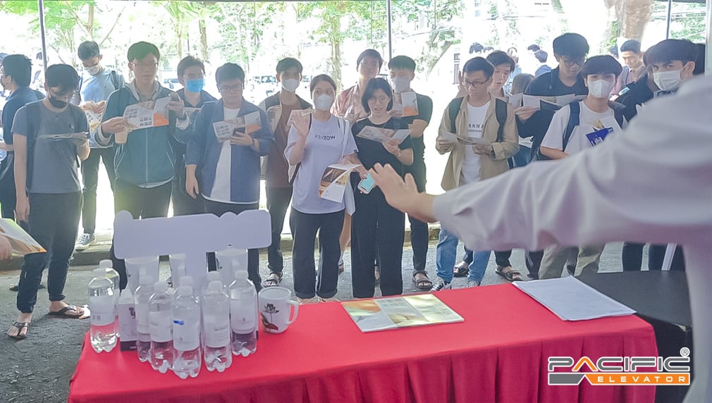 Thang Máy Pacific tham gia sự kiện để tuyển dụng nhân sự tại Trường đại học Bách khoa - ĐHQG-HCM